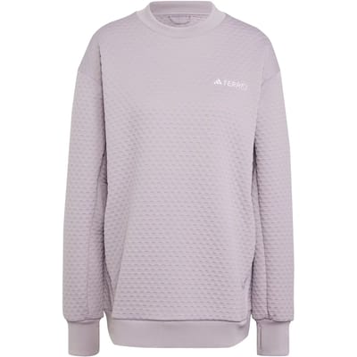 Fleece Jack adidas Sweatshirt Terrex Xploric gris