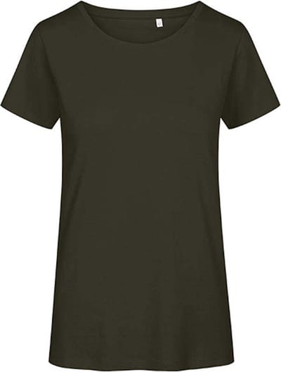 Promodoro Women´s Premium-T Organic E3095 - Khaki - XS