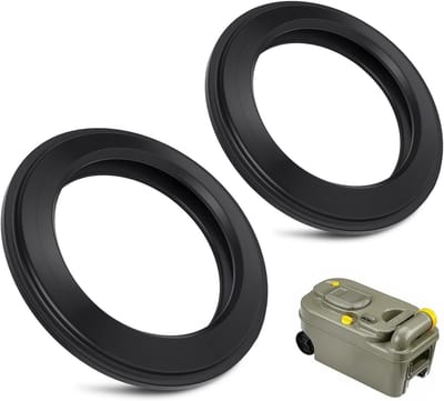 Toilet Vervangingsring 110mm voor RV en Camper, Afvoerafdichting voor Thetford C200, C250, C400, C500, C2, C3 en C4 Toiletten, Duurzaam en Waterdicht