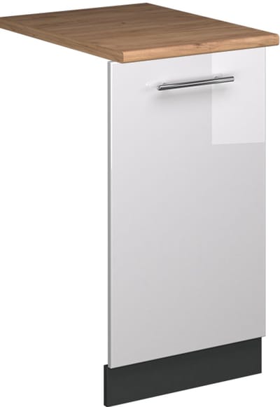 Vicco Fame-Line Vaatwasserfrontpaneel – 45 cm, WB Eik Wit Hoogglans