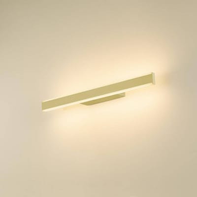 SLV LED badkamer wandlamp One Linear, 52 cm, messingkleurig