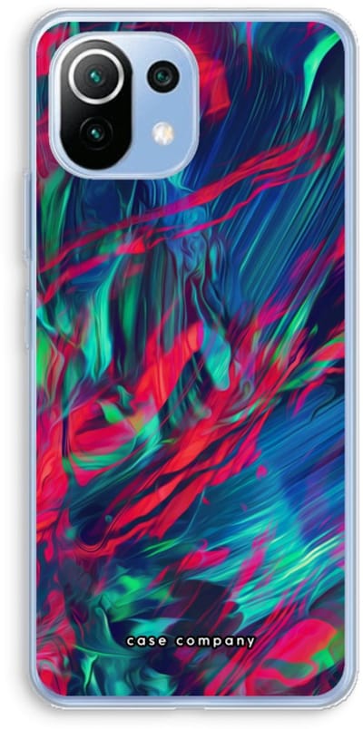 Case Company® - Hoesje geschikt voor Xiaomi Mi 11 Lite hoesje - Pilgrims Of The Sea - Soft Cover Telefoonhoesje - Bescherming aan alle Kanten en Schermrand