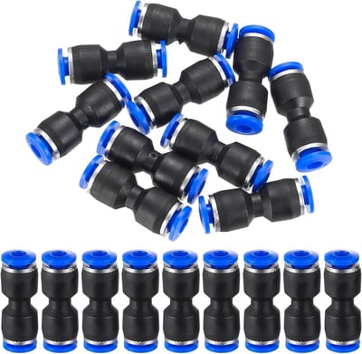 40-delige Pneumatische Slangconnector Set 4mm met Snelle Koppeling en Opbergdoos voor Luchtgereedschap en Slangassemblage