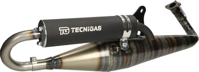 Uitlaat Tecnigas Big RS voor Gilera & Piaggio 125 - 180cc 2 takt