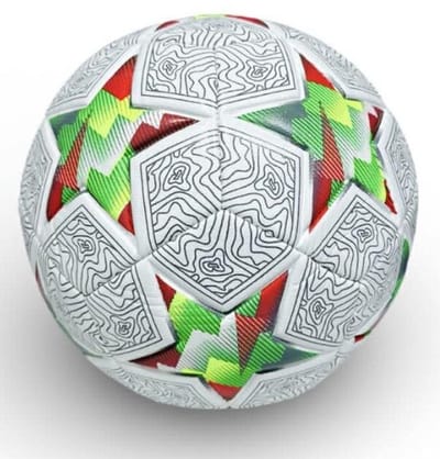 Soccer Star Design - Voetbal - Professionele Wedstrijdbal – Officiële Maat 5 - 380gram - PU/TPU Leer - Bal