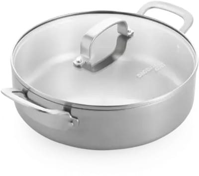 Dagelijkse Kost Jeroen Meus Proline 3-Ply stoofpan met deksel D26cm