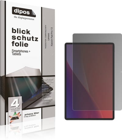 dipos – Matte Privacy Screenprotector geschikt voor Lenovo Xiaoxin Pad Pro 13 | Anti-Spy Beschermfolie