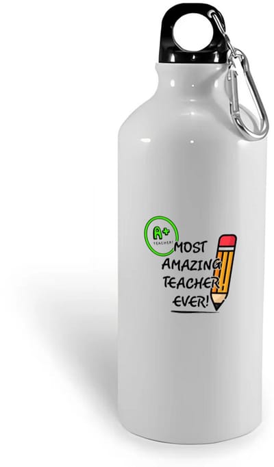 Hacebo® - Docent cadeau - waterfles - Docent - Meester en juffen cadeau - Collega - Onderwijs - verjaardagscadeau - verjaardag - cadeau - afscheidscadeau - geschenk - leuke cadeau - kado - gift - juffendag - meesterdag - water fles - 400ML
