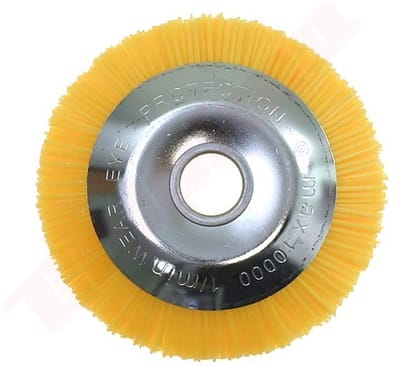 Onkruidborstel van NYLON/PVC 150MM X 25,4 MM Voor Bosmaaier Merk BPC Parts
