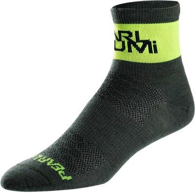 Pearl Izumi Merino Sokken Groen,Zwart EU 41-44 Man