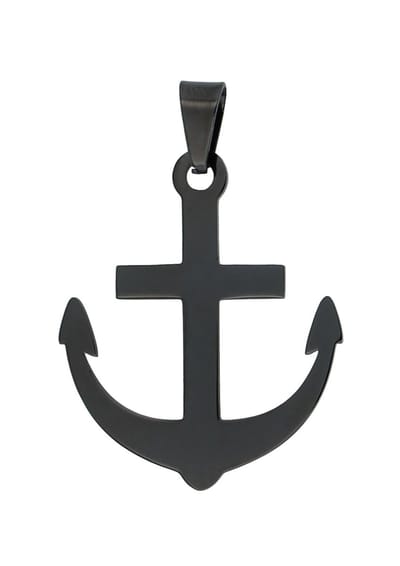 AKZENT Akzent Unisex hanger "Nyxa" - hoogwaardige halsversiering - Edelstahl