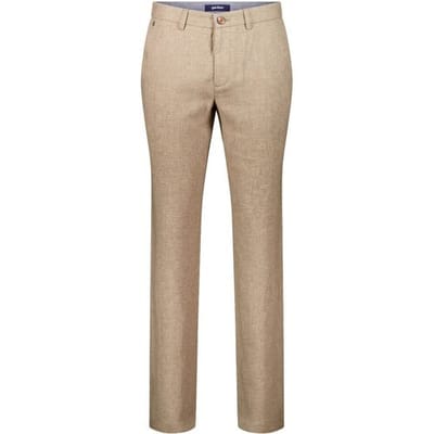Gardeur Broek Baxter Superior Linnen Blend Cool Touch Camel / male