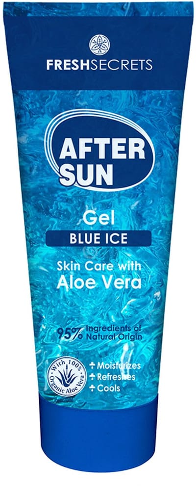 Fresh Secrets After Sun Gel Blue Ice met Aloë Vera 100ml Mini/Reis