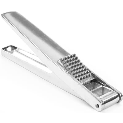 HENDI Stevige knoflookpers – aluminium – 175x30 mm – niet vaatwasmachinebestendig