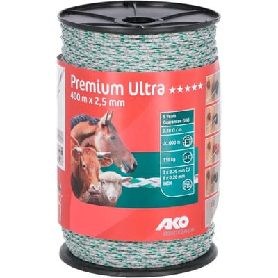 Snoer voor elektrische afrastering Ako Premium Ultra