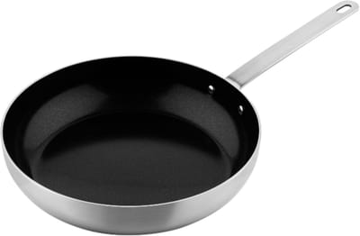 Soenil by ISENVI Koekenpan - 24 cm - RVS - Keramisch - Geschikt voor Inductie - PFAS, PTFE Vrij