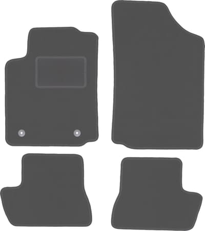 Grafiet automatten voor: Citroen C2 hatchback (2003-2009)