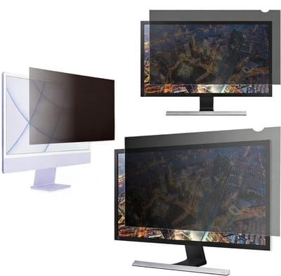 Famanu – 19 inch monitor privacyfilter & anti-blauw lichtfilter - premium privacy-filter - privacyfolie voor computer en desktop (19 inch - 377 x 302 mm - 5:4)