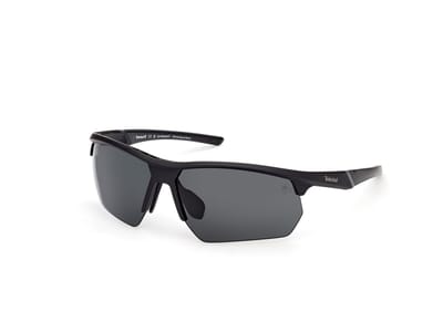 Timberland Tb00056 Gepolariseerde Zonnebril Zwart Smoke/CAT3 Man
