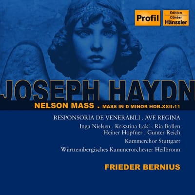 Württemnergisches Kammerorchester Heilbronn, Freider Bernius - Haydn: Nelson Mass (Mass In D Minor Hob.XXII:11) | Responsoria De Venerabili | Ave Regina (CD)