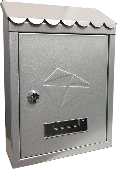 brievenbus / omheining doorwerpbrievenbus - mailbox