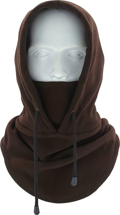 Nivard Nekwarmer - Heren - Dames - Fleece - Motor - Bandana - Masker - Colsjaal - Winter - Sjaal - Gewatteerd - Skiën - Hoodie - Koffie