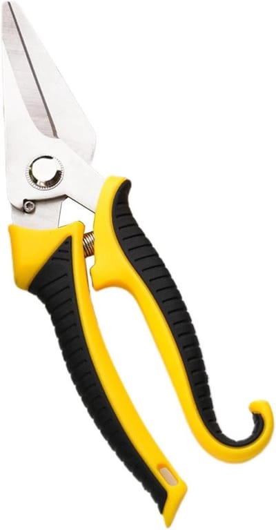 Bypass Snoeischaar - Tuinschaar Trimmer - Takken Snoeien - Naadloze Snede - 22 cm - Geel