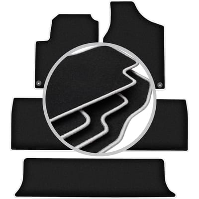 CARLUX-SILVER automatten voor: Ford Galaxy MK1 minivan (1995-2006)