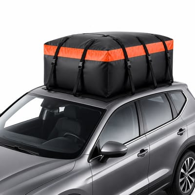 HomeGoodies Dakkoffer - Opvouwbare Dakbox - 566 Liter - Waterdicht - Met Veilig Cijferslot, Antislipmat, Opbergtas & Deurhaken