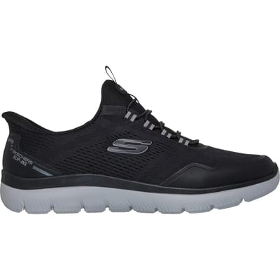 Skechers Heren Slip-ins Summits Sneakers 233045 BKCC Black Charcoal