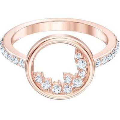 Swarovski North Stralende Harmonie Kristallen Ring Damesringen 5498035 Box (Random Color),55 white
