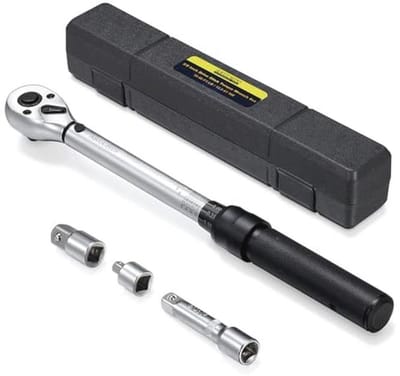 Dynamometrische Sleutel 3/8" (13,5-61 Nm) met Dubbele Instelling