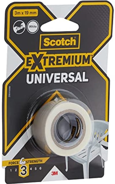 Hoogwaardige Reparatieband 3 m x 19 mm - Zwart