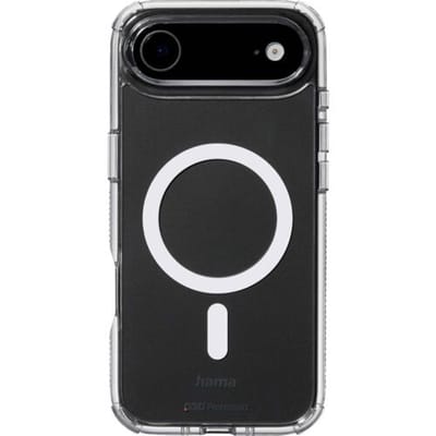 Hama Cover Apple iPhone Air Transparant MagSafe compatible, Inductieve lading