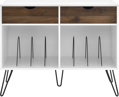 Harmony-Platenstandaard - 2-laden - Wit