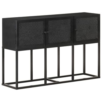 vidaXL - Dressoir - 115x30x76 - cm - massief - mangohout