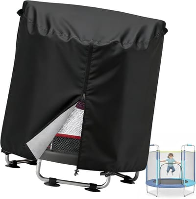 Trampoline Beschermhoes - Trampoline Afdekhoes Zonnescherm - Trampoline Beschermen - UPF 50+ Zonwering - 147 cm - Enkel attribuut