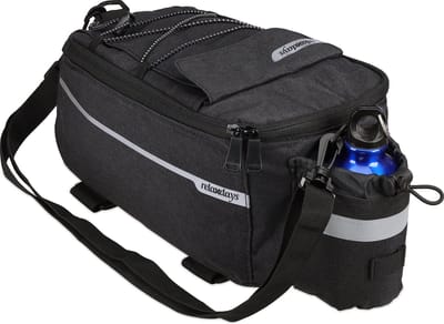 bagagedragertas - met bidonhouder - schouderband - waterdicht - koeltas fiets