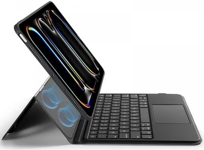 ESR Ascend Keyboard Case - Geschikt voor Apple iPad Pro 11 (2024/2025) - Magnetische Toetsenbord Hoes - Verstelbaar van 15° tot 180° - Zwart