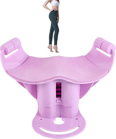 Fitness Trainer - Heup Trainer - Spierversterking Billen - Verstelbare Weerstand - 35x30x20 cm - Paars