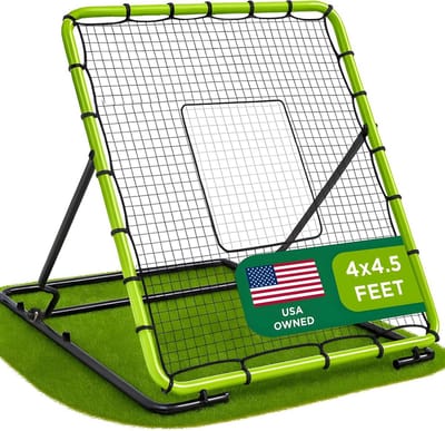 Honkbal Rebounder Net voor Veldoefeningen met Meerdere Terugkeerhoeken