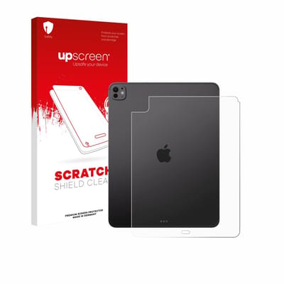 upscreen - Screenprotector voor Apple iPad Pro 13" 2025 (Achterkant) - Folie Beschermfolie transparant