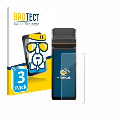 Screenprotector 3 Stuks voor Sunmi V3 A13 Beschermglas transparant
