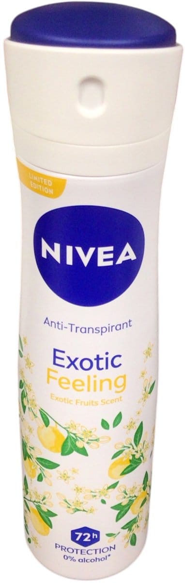 Nivea Deodorant Spray Anti Transparant Exotic Feeling Exotic Fruits Scent 150 ml