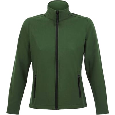 SOLS Dames/Dames Race Soft Shell Jas (Fles groen)