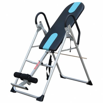 Novari - Inversietafel - Fitness - Nekstretcher - Fitnessbank - Verstelbare lengte-instelling 147-198cm - Verstelbare voetsteunen