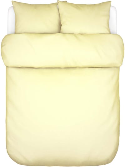 Marc O'Polo Tove Dekbedovertrek Pale Yellow - Lits-Jumeaux - 240x200/220 cm