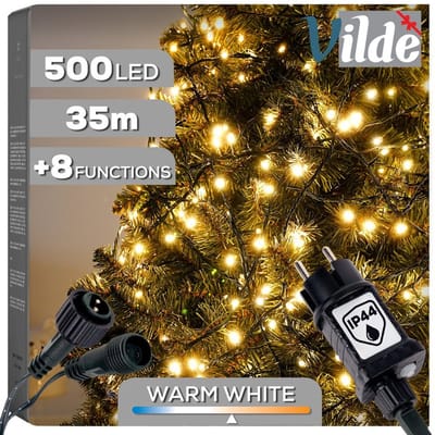 Vilde - Kerstboomverlichting - 500 LED's - 33,5 m - Binnen en Buiten