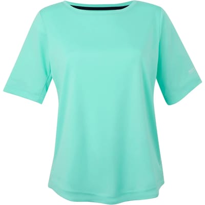 T-shirt Korte Mouwen Hiking Dames Casual Fit Korte Mouwen