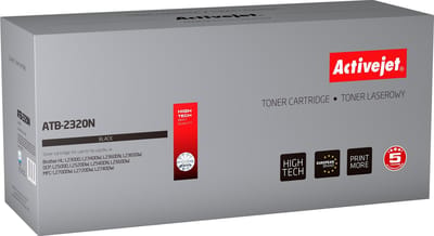 ActiveJet ATB-2320N toner voor brother printer; Brother TN-2320 vervanging; Opperste; 2600 pagina's; zwart.